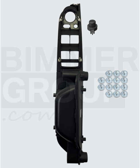 Must juhipoolne ukselink BMW 3. seeria jaoks (E90/E91)