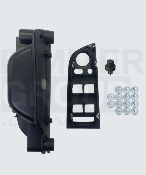 Must juhipoolne ukselink BMW 3. seeria jaoks (E90/E91)