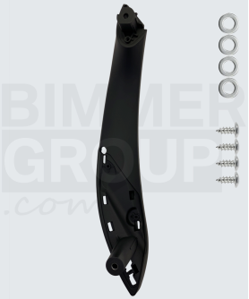 Must juhipoolne ukselink BMW 3. seeria, 4. seeria, M3, M4 jaoks (F30/F31/F32/F33/F34/F36 F80/F82/F83)