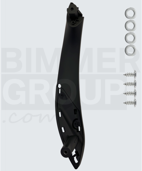 Must juhipoolne ukselink BMW 3. seeria, 4. seeria, M3, M4 jaoks (F30/F31/F32/F33/F34/F36 F80/F82/F83)